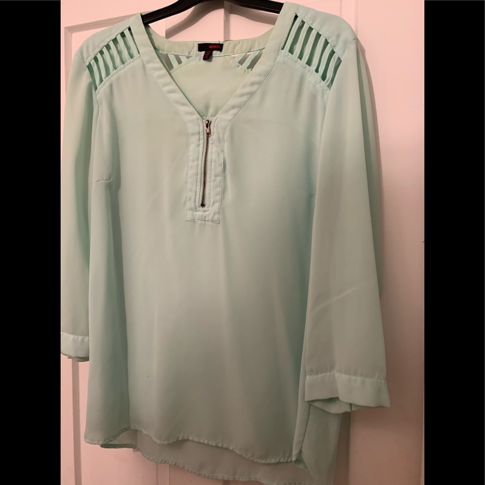 Bongo Quarter Length Sleeve Blouse